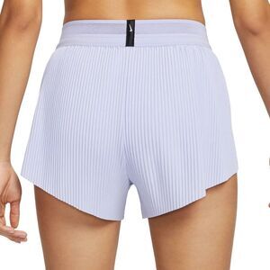 Nike AeroSwift Dri-FIT ADV 3" Running Shorts FN2328-057 Ghost/Blue Women Large